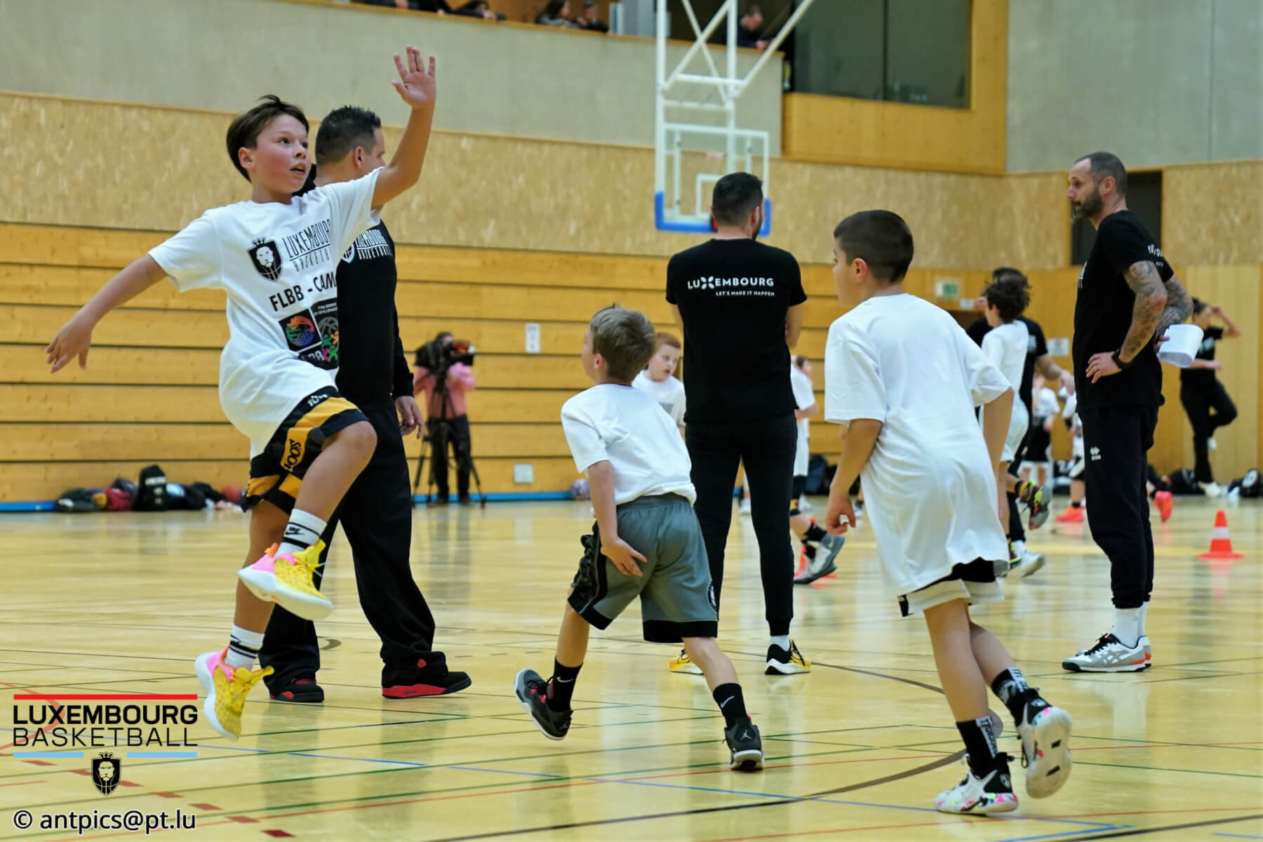Pictures of the FLBB camp in Dudelange - Fédération Luxembourgeoise de ...