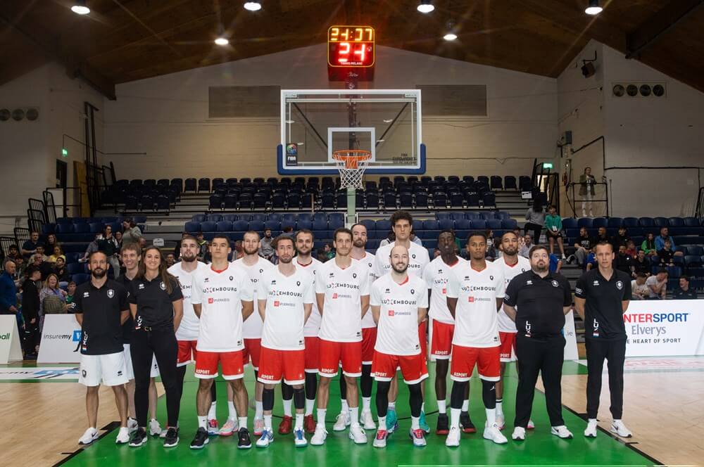 Luxembourg loses 76:79 in Ireland - Fédération Luxembourgeoise de